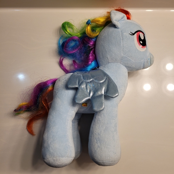 Rainbow Dash MY LITTLE PONY x BUILD A BEAR WORKSHOP Plush 2013 - Picture 3 of 14